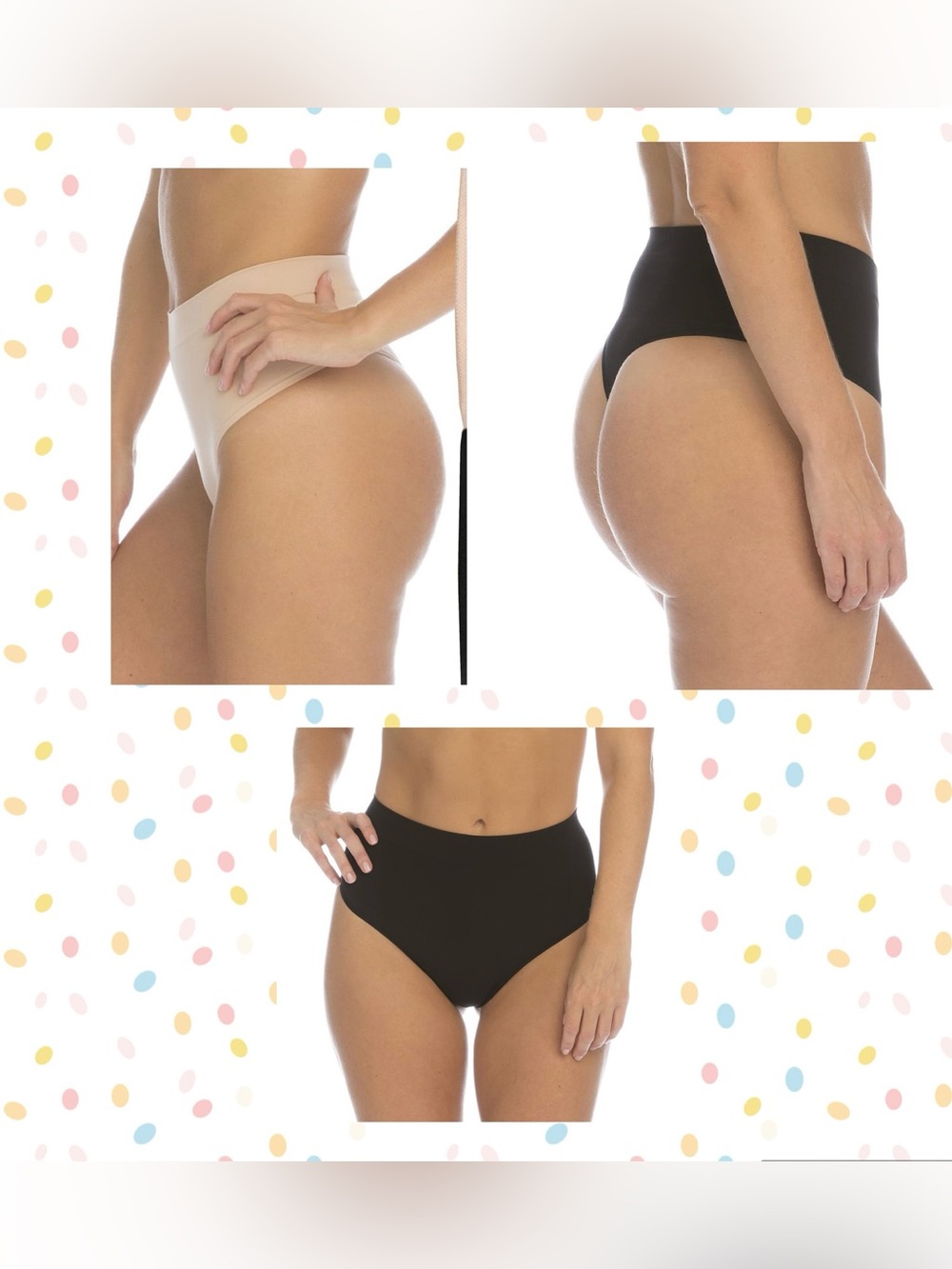 (3) RED HOT by SPANX® Women's Firm Control Shapewear All-Around Smoothers Shapin